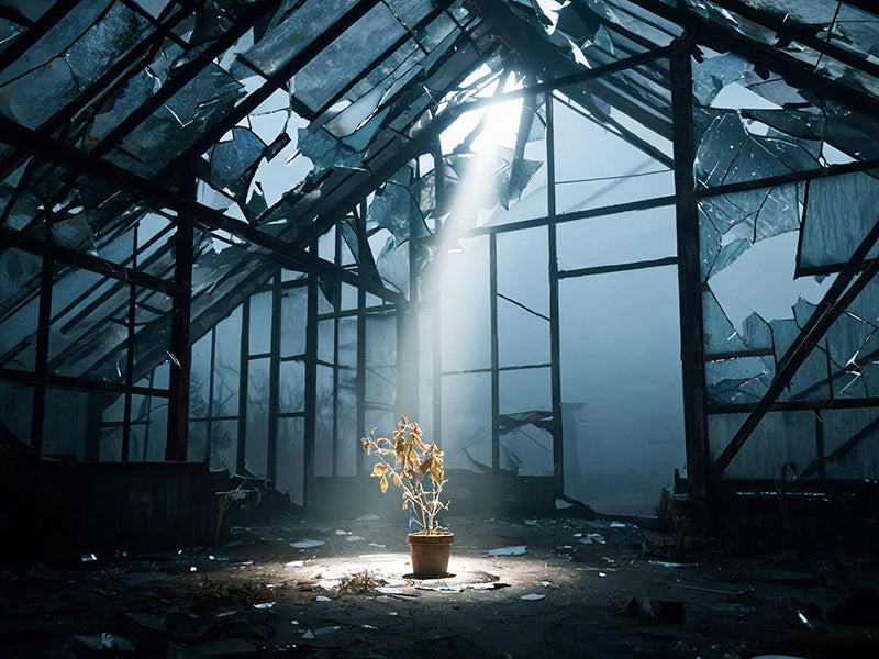 The Shattered Greenhouse: A Fading Illusion