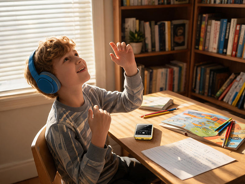 kids music player with spotify
