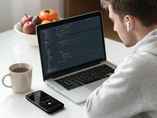 offline spotify device for deepwork
