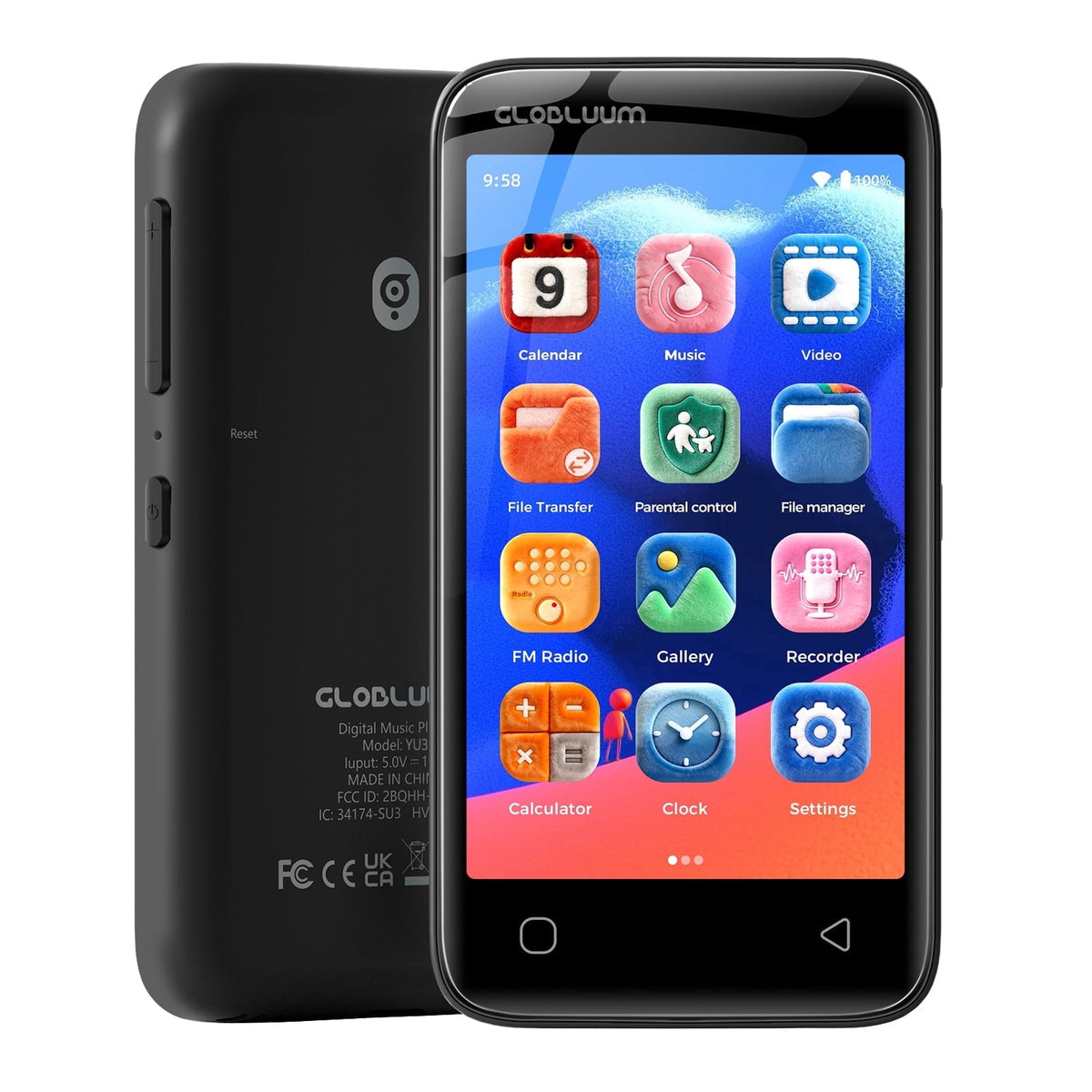 YU3 Safe Kids MP3 Player – A Safer Digital Companion for Kids