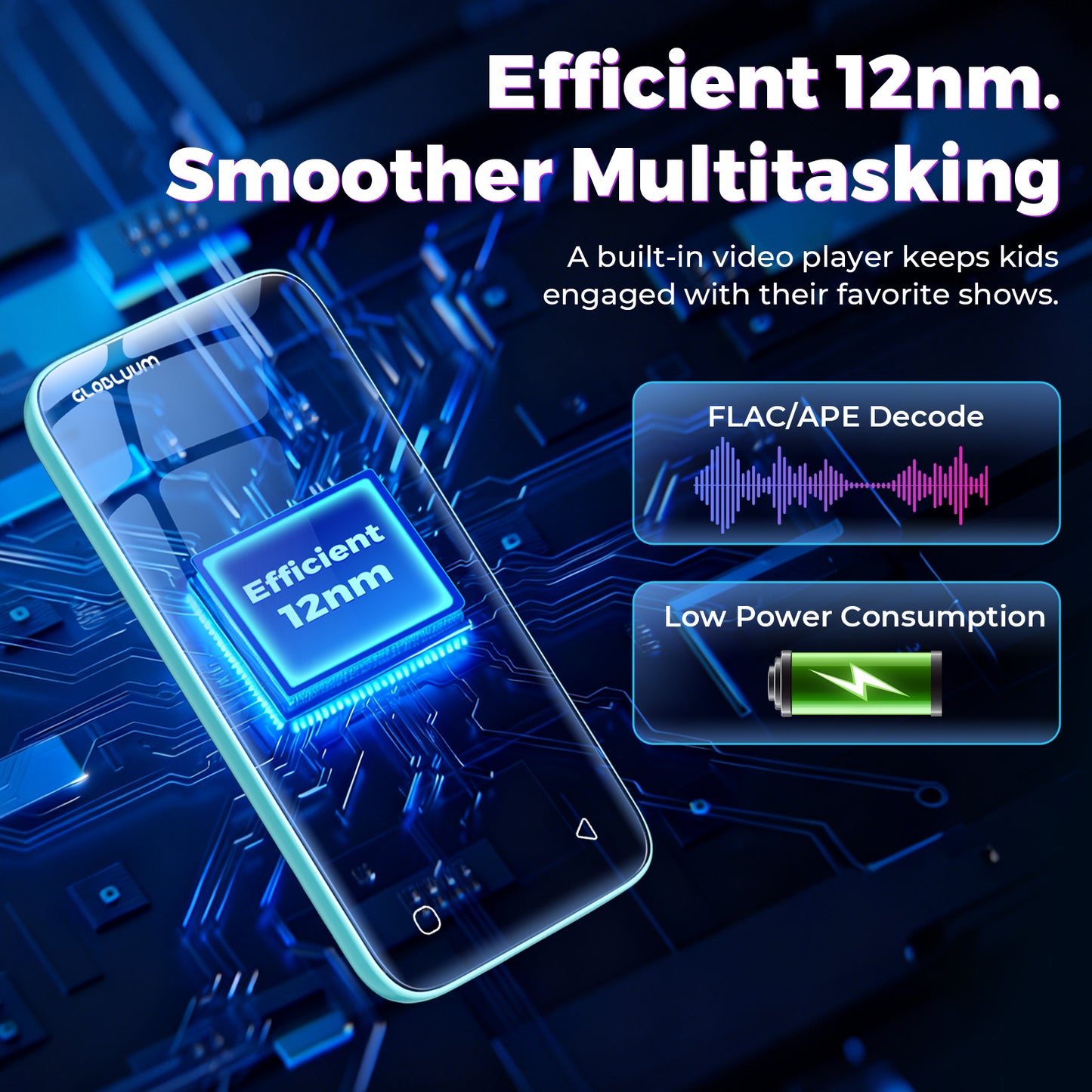 SU7-mp3 & mp4 players portable-music-player-12nm-cpu -flac-ape