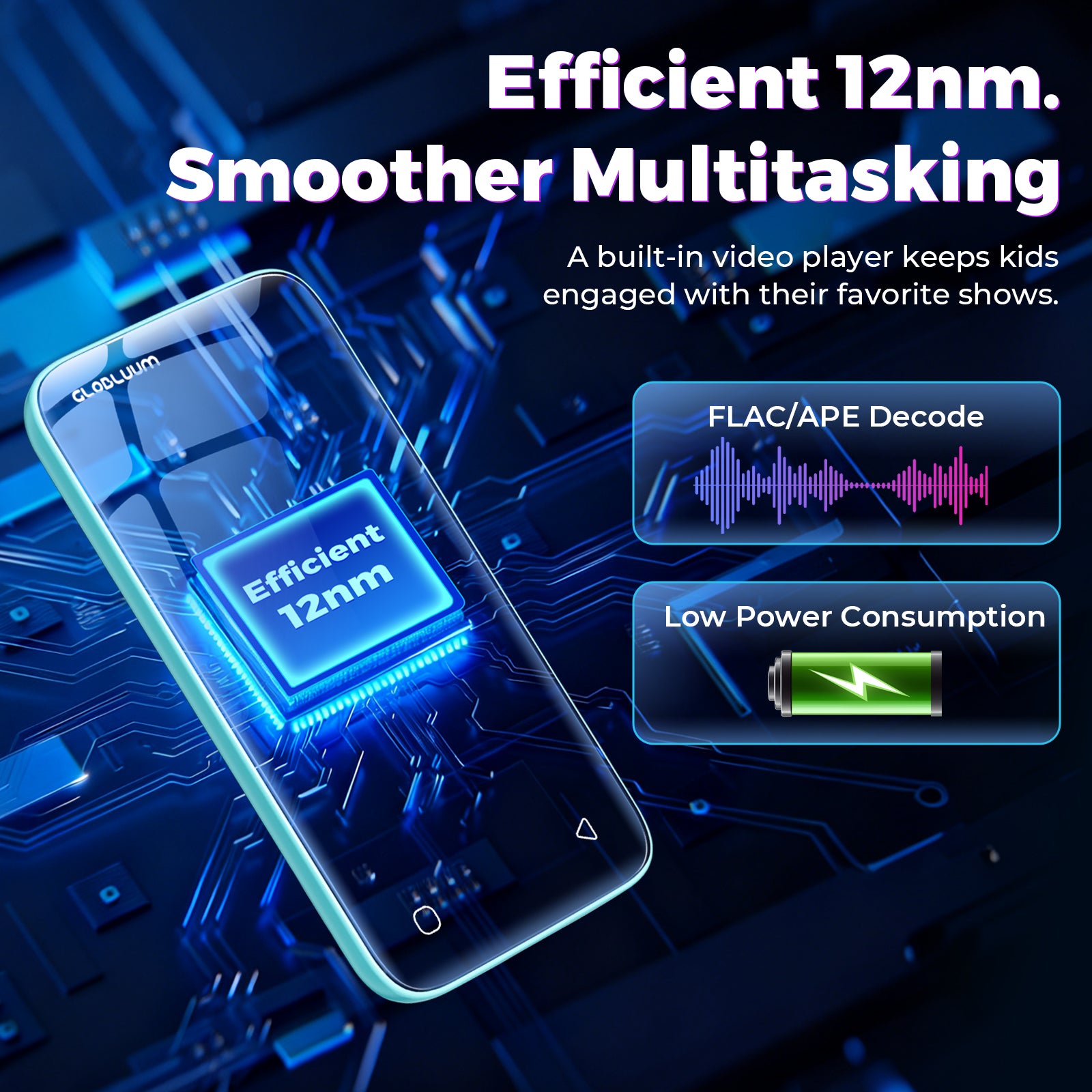 SU7-mp3 & mp4 players portable-music-player-12nm-cpu -flac-ape