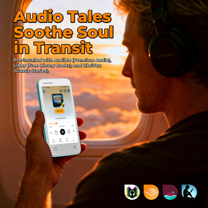 SU7-portable-audiobook-player-preloaded-audible-libby-Kindle-librivox-for-travel