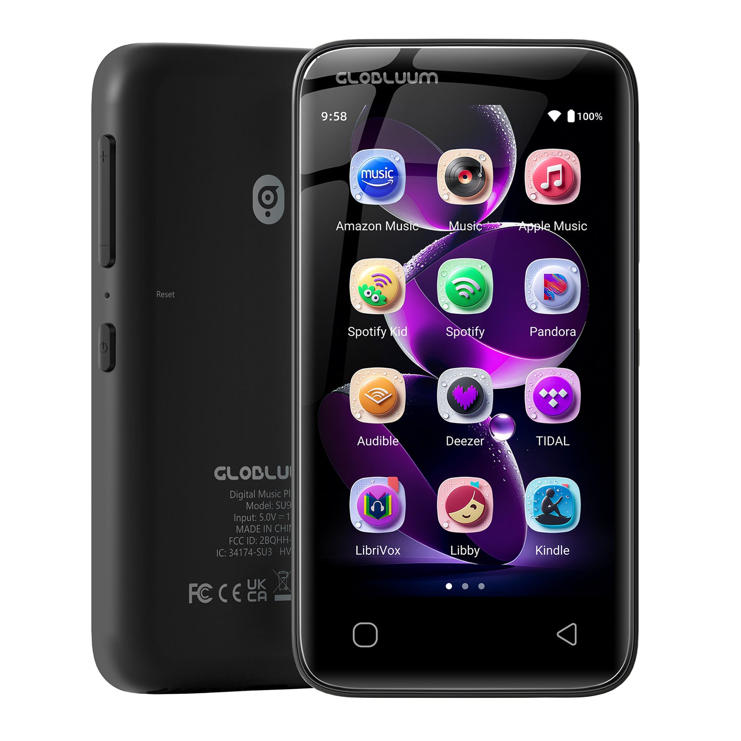 SU9-WiFi walkman mp3 & mp4 players mp3 player walkman cassette player globluum