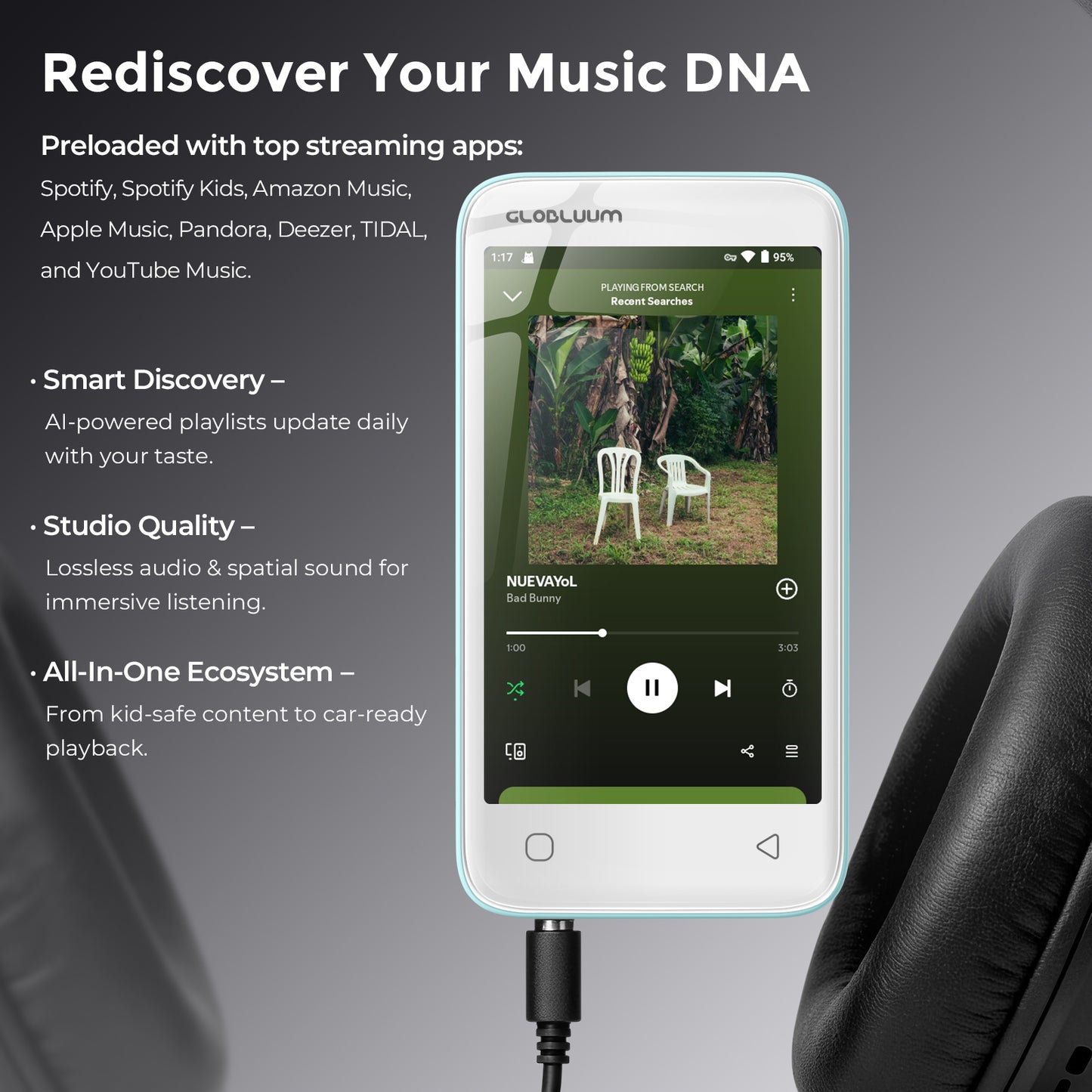 SU9-streaming-music-apps, lossless-spatial-sound, ai-playlist, kid-safe-music