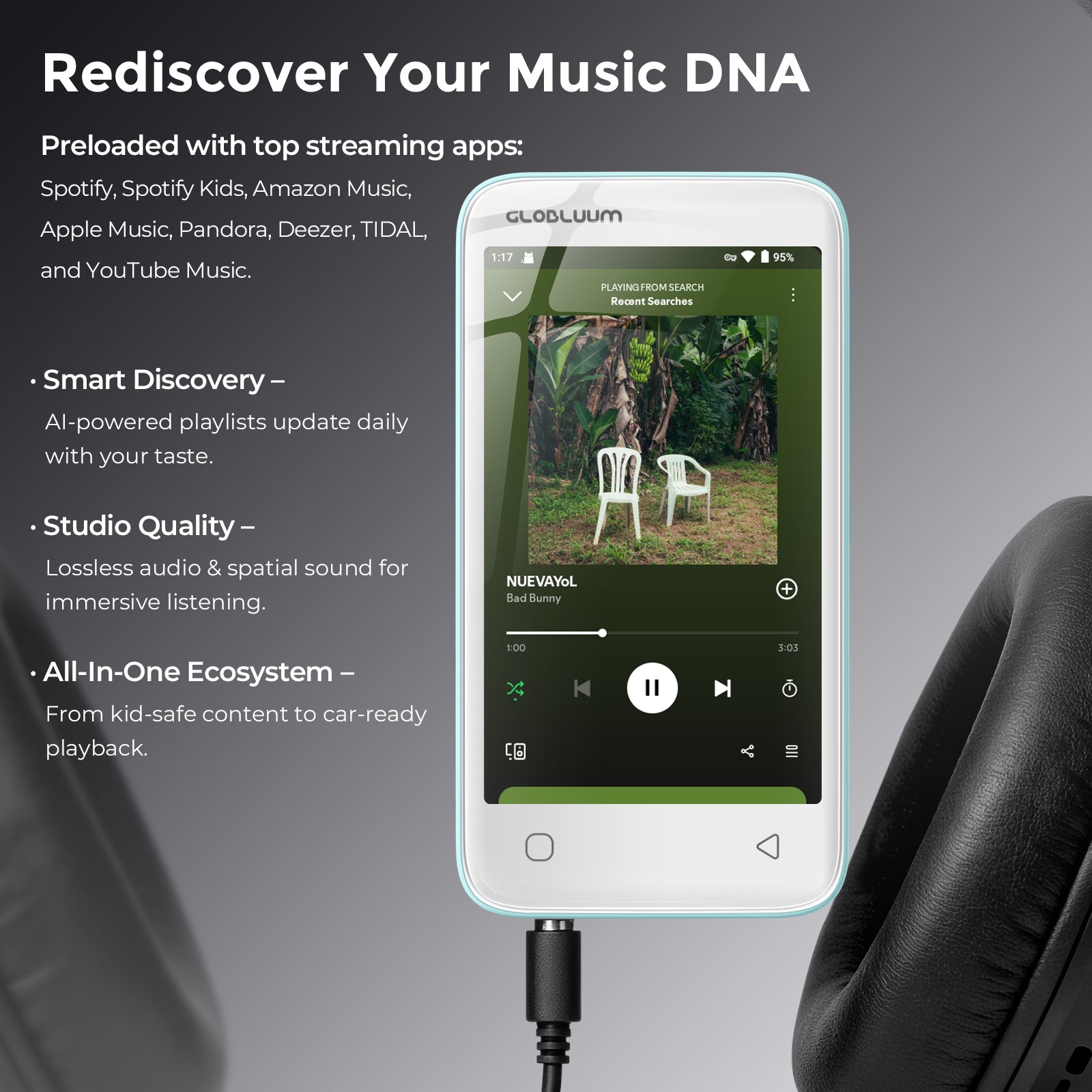 SU9-streaming-music-apps, lossless-spatial-sound, ai-playlist, kid-safe-music